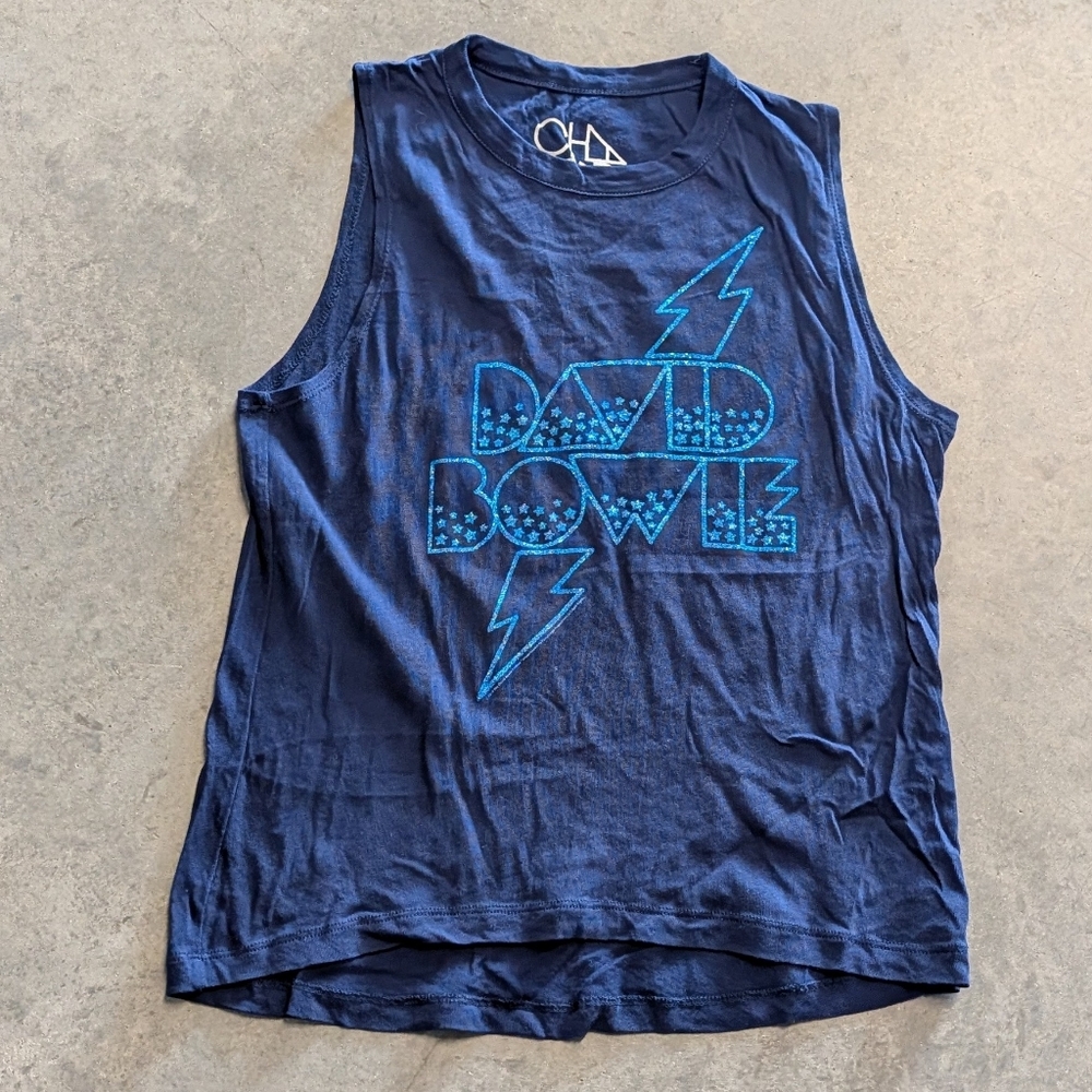 CHASER david bowie sleeveless tee tank M - Picture 5 of 7